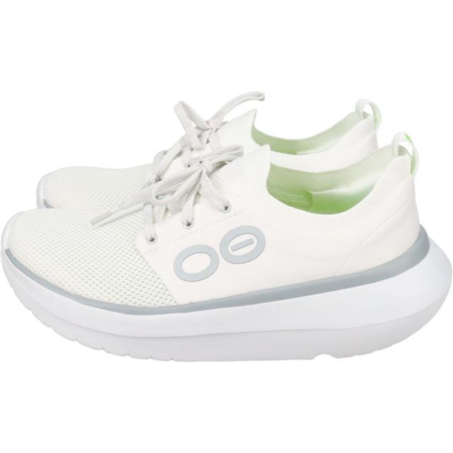 ウーフォス OOFOS スニーカー ウーマイ ストライド OOmy Stride ホワイト/ホワイト White/White