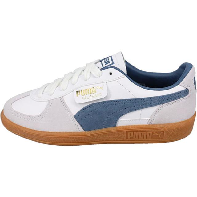 プーマ PUMA スニーカー パレルモ レザー Palermo Lth プーマホワイト/ダークインディゴ 396464 24