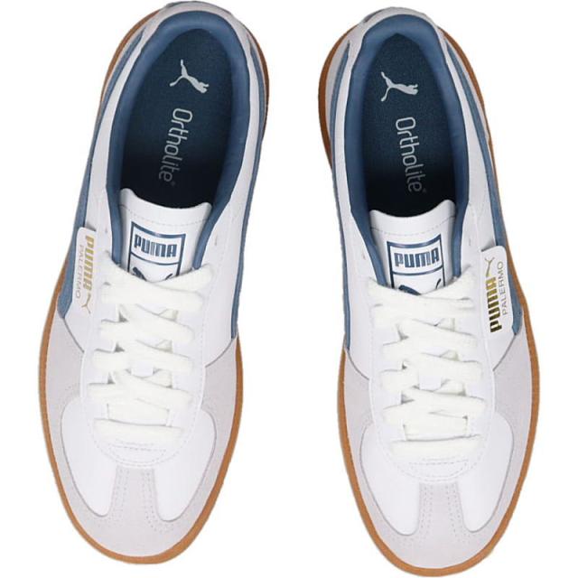 プーマ PUMA スニーカー パレルモ レザー Palermo Lth プーマホワイト/ダークインディゴ 396464 24