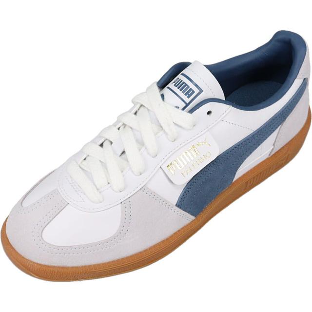 プーマ PUMA スニーカー パレルモ レザー Palermo Lth プーマホワイト/ダークインディゴ 396464 24