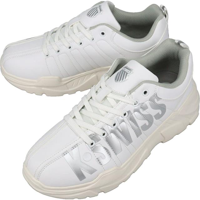 ケースイス  K・SWISS スニーカー KSU0041 ホワイト/シルバー WH/SL