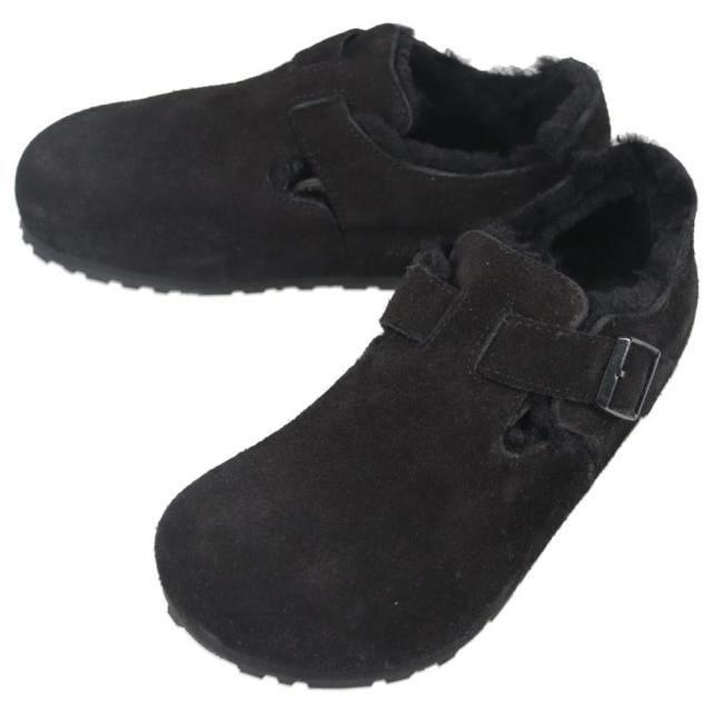 ビルケンシュトック BIRKENSTOCK メンズ サンダル ロンドン シアリング London Shearling シアリングブラック 1014960 レギュラー幅