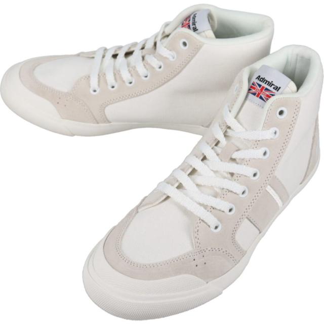 アドミラル Admiral スニーカー イノマー ハイ キャンバス INOMER HIC ホワイト AD612
