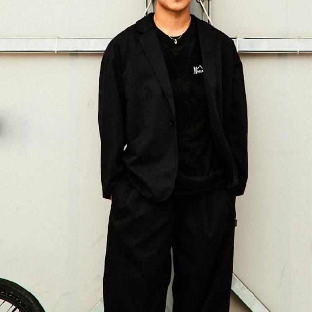 マナスタッシュ× ディッキーズ MANASTASH × Dickies ディッキーズ エクストラ マイル 1B ジャケット DICKIES EXTRA MILE 1B JACKET 792-5255001 010(ブラック) 020(グレー) 180(カーキ)_5