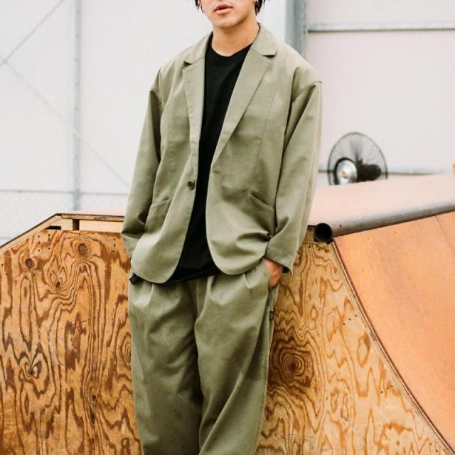 マナスタッシュ× ディッキーズ MANASTASH × Dickies ディッキーズ エクストラ マイル 1B ジャケット DICKIES EXTRA MILE 1B JACKET 792-5255001 010(ブラック) 020(グレー) 180(カーキ)_7