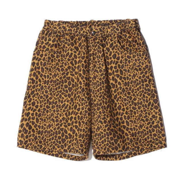マナスタッシュ MANASTASH ヘンプ ツイル ショート レオパード HEMP TWILL SHORT LEOPARD 792-5213001 050(ブラウン)_1