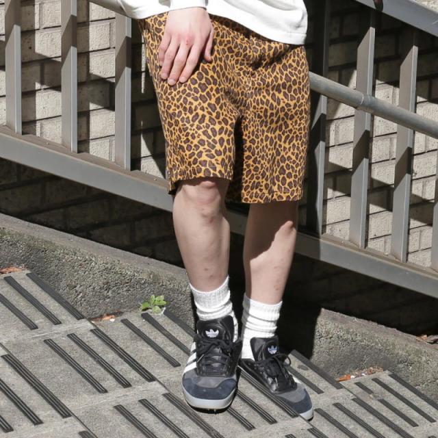 マナスタッシュ MANASTASH ヘンプ ツイル ショート レオパード HEMP TWILL SHORT LEOPARD 792-5213001 050(ブラウン)_3