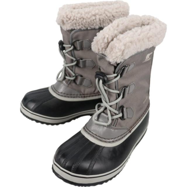 子供 ソレル SOREL ウィンターブーツ ユート パックナイロン ウォータープルーフ YOOT PAC NYLON WP クオリー/ダブ NY5191 053