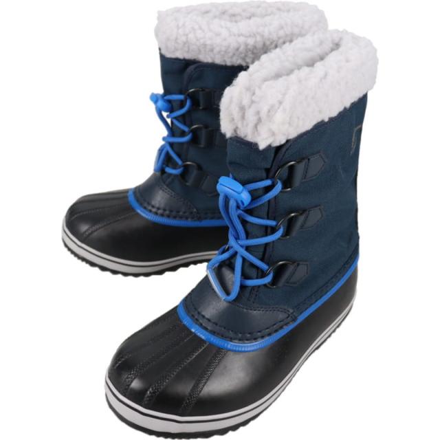 子供 ソレル SOREL ウィンターブーツ ユート パックナイロン ウォータープルーフ YOOT PAC NYLON WP カレッジエイトネイビー/スーパーブルー NY5191 465