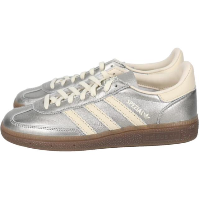 アディダス adidas スニーカー ハンドボール スペツィアル ウィメンズ HANDBALL SPEZIAL W マットシルバー/クリームホワイト/ガム JS2630