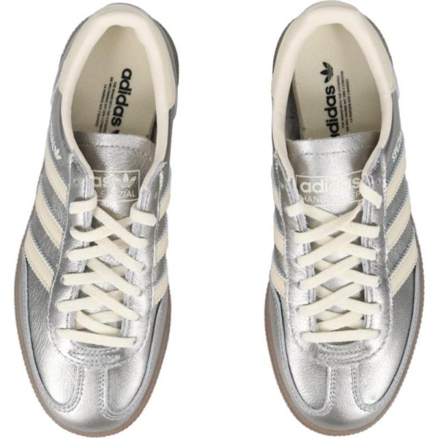 アディダス adidas スニーカー ハンドボール スペツィアル ウィメンズ HANDBALL SPEZIAL W マットシルバー/クリームホワイト/ガム JS2630