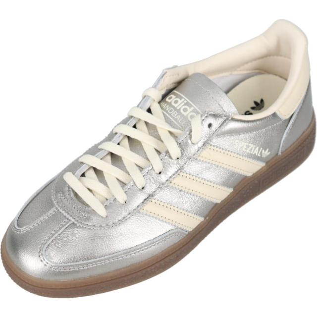 アディダス adidas スニーカー ハンドボール スペツィアル ウィメンズ HANDBALL SPEZIAL W マットシルバー/クリームホワイト/ガム JS2630