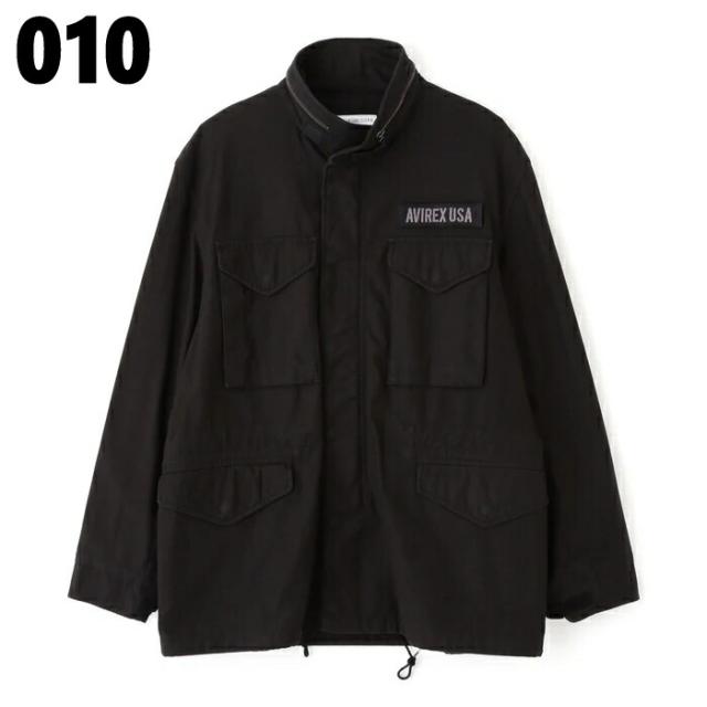 アヴィレックス AVIREX タイプ M-65 フィールド ジャケット TYPE M-65 FIELD JACKET ブラック オリーブ 783-5952028_1
