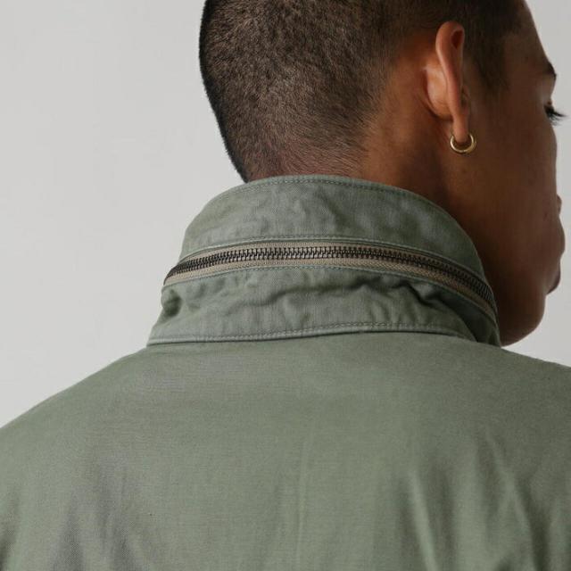 アヴィレックス AVIREX タイプ M-65 フィールド ジャケット TYPE M-65 FIELD JACKET ブラック オリーブ 783-5952028_10