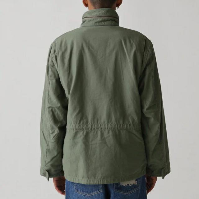 アヴィレックス AVIREX タイプ M-65 フィールド ジャケット TYPE M-65 FIELD JACKET ブラック オリーブ 783-5952028_5