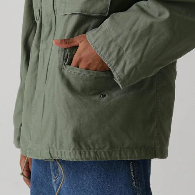 アヴィレックス AVIREX タイプ M-65 フィールド ジャケット TYPE M-65 FIELD JACKET ブラック オリーブ 783-5952028_8