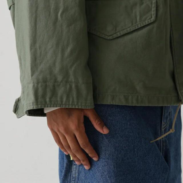 アヴィレックス AVIREX タイプ M-65 フィールド ジャケット TYPE M-65 FIELD JACKET ブラック オリーブ 783-5952028_9