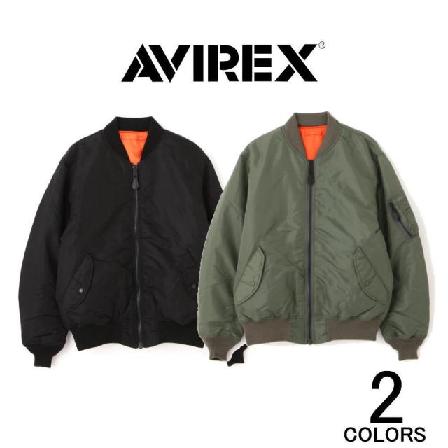 アヴィレックス AVIREX MA-1 コマーシャル MA-1 COMMERCIAL ブラック セージ 6102170