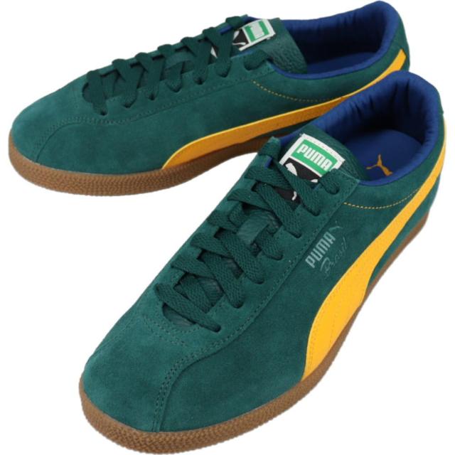 プーマ PUMA スニーカー ブラジル レザー Brasil LTH ダークマートル/ガム 403246 01