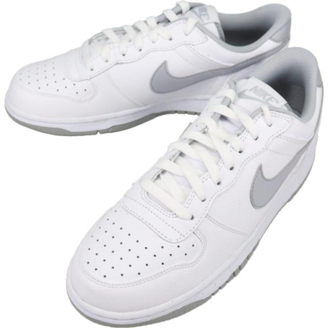 ナイキ NIKE スニーカー ナイキ ビッグ ロー NIKE BIG LOW ホワイト/ウルフグレー 355152 106