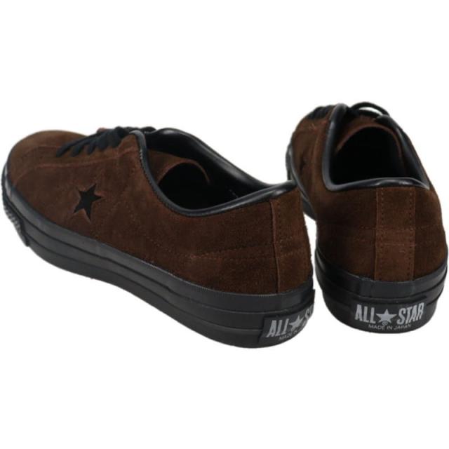 コンバース CONVERSE スニーカー ワンスター ジャパン スエード ONE STAR J SUEDE ブラウン/ブラック 33702410_1