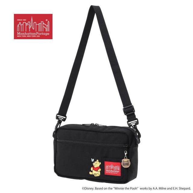 マンハッタンポーテージ Manhattan Portage ジョガー (L) JPN VER 2 500D コーデュラ 25/プー JOGGER (L) JPN VER 2 500D CORDURA 25 / POOH ブラック 1404-L-2-500CD-POOH25 BLK