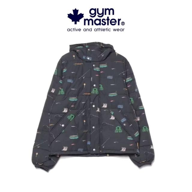 ジムマスター gym master ハッピーペイント中ワタマウンテンパーカー G633772 04(グレー系)