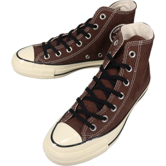 コンバース CONVERSE スニーカー オールスター エイジド コーデュロイ HI ALL STAR AGED CORDUROY HI ブラウン BROWN 1SE844 31316540
