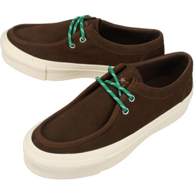 コンバース CONVERSE スニーカー オールスター リフテッド クレープテープ モカシン オックス ALL STAR LIFTED CREPETAPE MCSN OX エスプレッソ 31316420