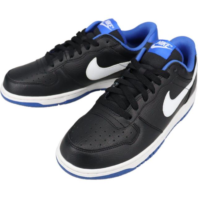 ナイキ NIKE スニーカー ビッグ ナイキ ロー BIG NIKE LOW ブラック/サミットホワイト-ハイパーロイヤル 355152 018