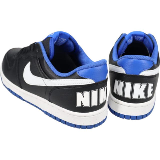 ナイキ NIKE スニーカー ビッグ ナイキ ロー BIG NIKE LOW ブラック/サミットホワイト-ハイパーロイヤル 355152 018_1