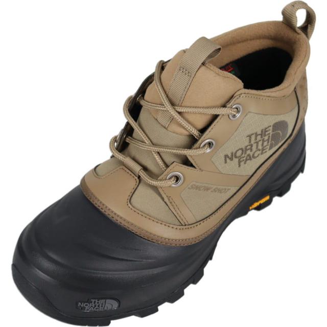 ノースフェイス THE NORTH FACE スノー ショット ロー ウォータープルーフ アークティックグリップ Snow Shot Low WP ARCTIC GRIP クラシックカーキ/TNFブラック NF52583 CK_7