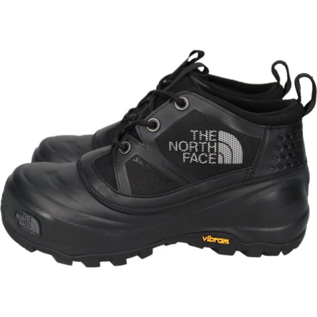 ノースフェイス THE NORTH FACE スノー ショット ロー ウォータープルーフ アークティックグリップ Snow Shot Low WP ARCTIC GRIP TNFブラック/TNFブラック NF52583 KK_3