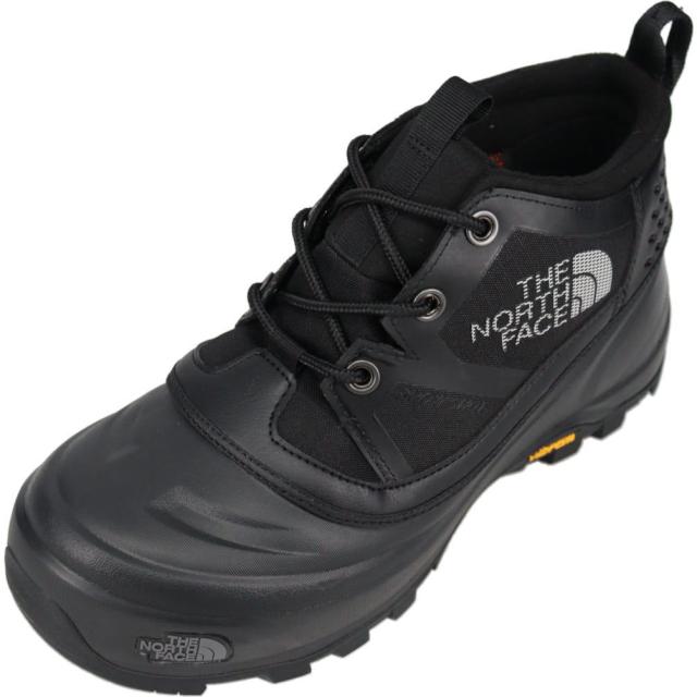 ノースフェイス THE NORTH FACE スノー ショット ロー ウォータープルーフ アークティックグリップ Snow Shot Low WP ARCTIC GRIP TNFブラック/TNFブラック NF52583 KK_7