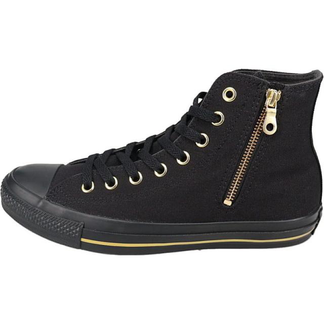 コンバース CONVERSE スニーカー オールスター ゴールドストライプ Z HI ALL STAR GOLDSTRIPE Z HI ブラック/ブラック BLK/BLK 1SE861 31316632_1