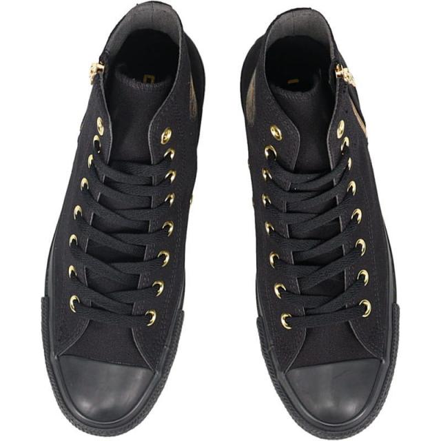 コンバース CONVERSE スニーカー オールスター ゴールドストライプ Z HI ALL STAR GOLDSTRIPE Z HI ブラック/ブラック BLK/BLK 1SE861 31316632_5