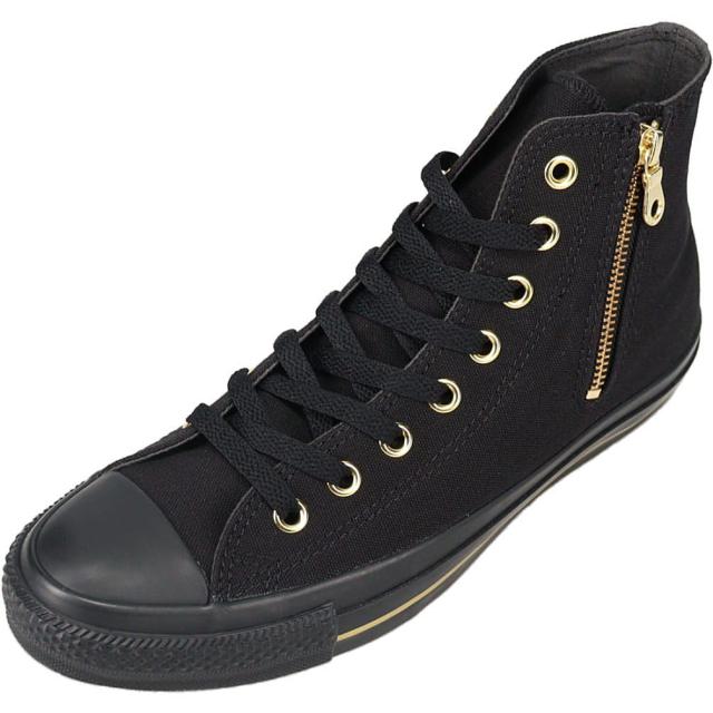 コンバース CONVERSE スニーカー オールスター ゴールドストライプ Z HI ALL STAR GOLDSTRIPE Z HI ブラック/ブラック BLK/BLK 1SE861 31316632_6