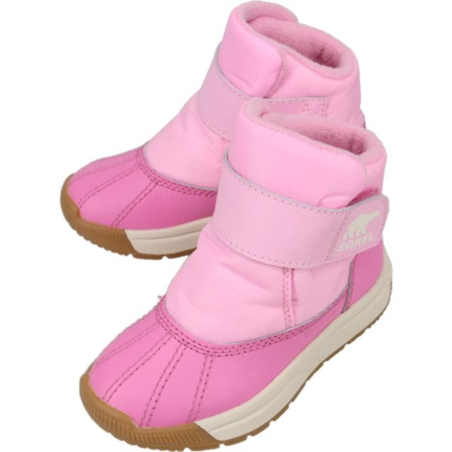 ソレル SOREL チルドレンズ ウィットニー 3 ストラップ ミッド ウォータープルーフ CHILDREN'S WHITNEY III STRAP MID WP ピンクフレア/オーキッド NC5285 687 子供