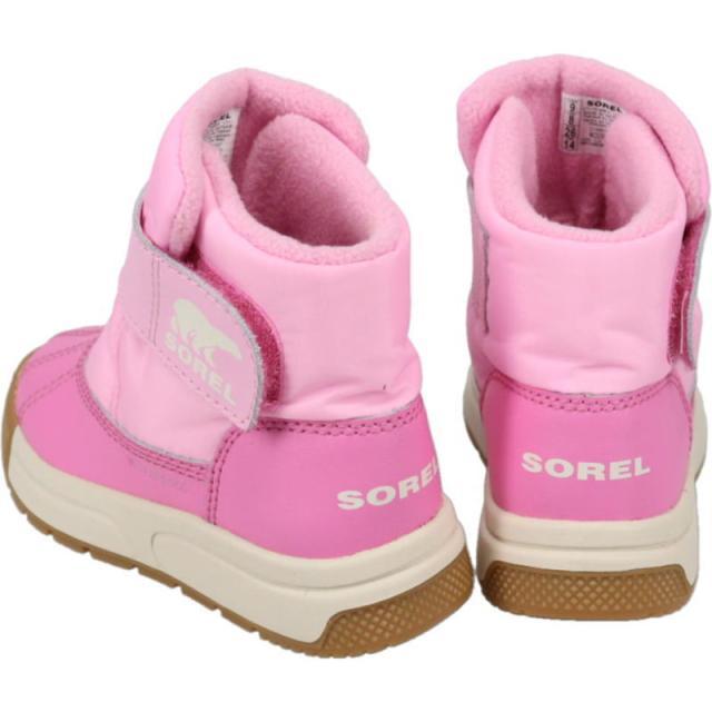 ソレル SOREL チルドレンズ ウィットニー 3 ストラップ ミッド ウォータープルーフ CHILDREN'S WHITNEY III STRAP MID WP ピンクフレア/オーキッド NC5285 687 子供_1