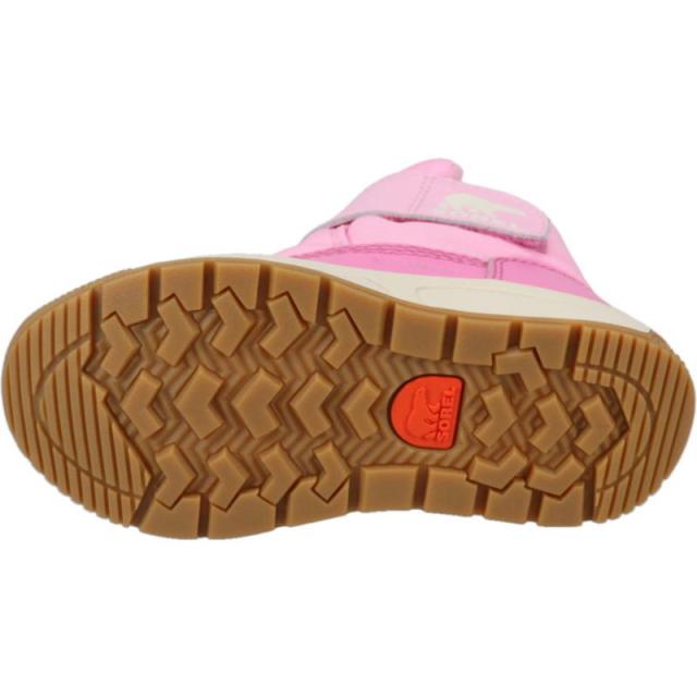 ソレル SOREL チルドレンズ ウィットニー 3 ストラップ ミッド ウォータープルーフ CHILDREN'S WHITNEY III STRAP MID WP ピンクフレア/オーキッド NC5285 687 子供_4