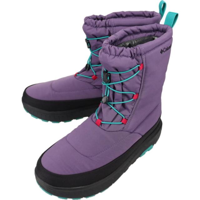 コロンビア Columbia イエローテイル ブーツ ウォータープルーフ オムニヒート YELLOWTAIL BOOT WP OH グレープ ガム YU2586-576