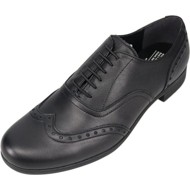 ショセ chausser メンズ ウィングチップ シューズ WINGTIP SHOES ブラック TR-004M BL
