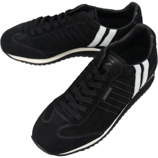 パトリック PATRICK スニーカー マラソン・ゴートスエード MARATHON-GS ブラック BLK 507771