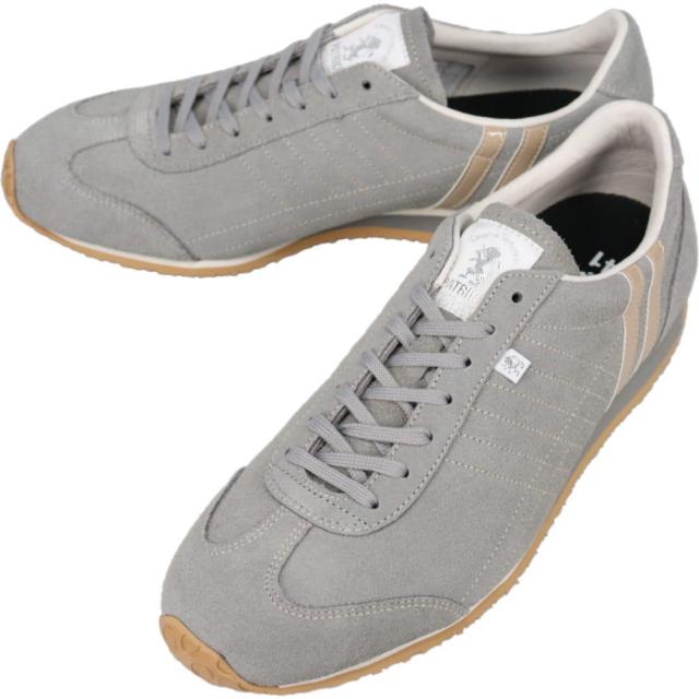 パトリック PATRICK スニーカー アイリス・ベロア IRIS-VR グレー/ベージュ GY/BG 582554