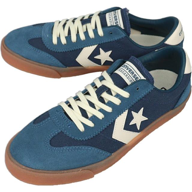 コンバース CONVERSE スニーカー ロードクラシック スケート オックス ROADCLASSIC SK OX ブルー 1SF034