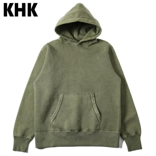 バーンズ アウトフィッターズ BARNS OUTFITTERS スタンダード 30/7 COZUN プルオーバー フーディー ピグメントダイ STANDARD 30/7 COZUN Pullover Hoodie Pigment Dye BR-3007PG ブラック カーキ ブラウン_2
