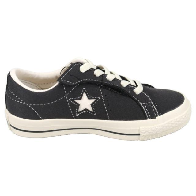コンバース CONVERSE スニーカー キッズ ワンスター イージーオン KID'S ONE STAR EASYON ブラック 3SF005 37303871 子供_2