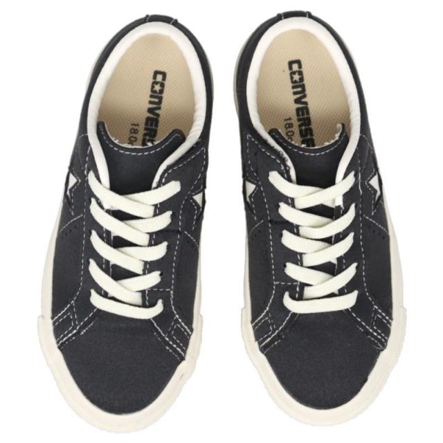 コンバース CONVERSE スニーカー キッズ ワンスター イージーオン KID'S ONE STAR EASYON ブラック 3SF005 37303871 子供_5