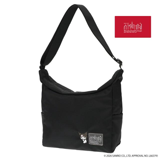 マンハッタンポーテージ Manhattan Portage ベッド スタイ ショルダー バッグ フライト ナイロン バッキング クロミ BED-STUY SHOULDER BAG FLIGHT NYLON BACKING KUROMI ブラック 6041-NTWL-B-KRM BLK