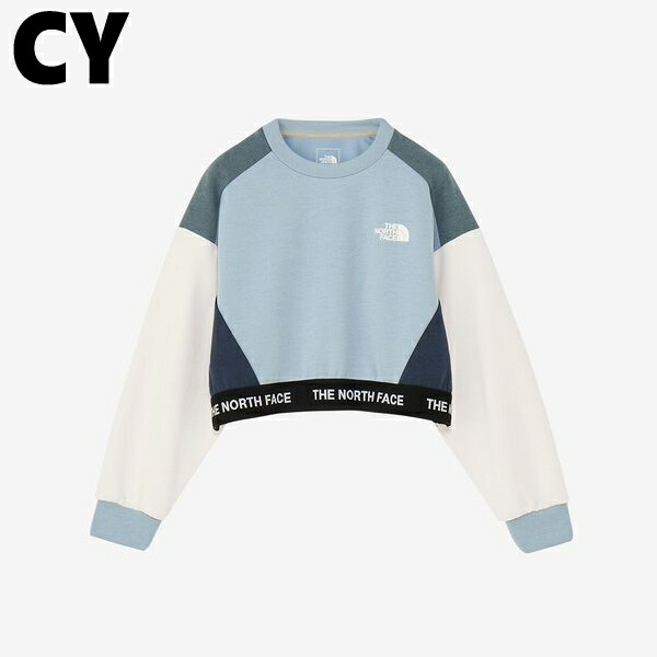 ノースフェイス モーションスムージショートクルー Motion Smoogy Short Crew NTJ12602 CY(セレスティアルグレー) WD(ホワイトデューン) 子供_1